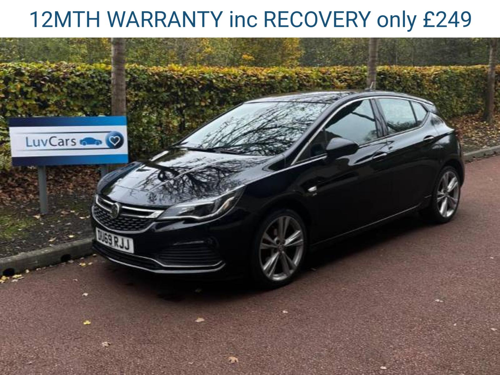 Vauxhall Astra 1.4i Turbo SRi VX Line Nav Hatchback 5dr Petrol Manual Euro 6 (s/s) (150 ps)