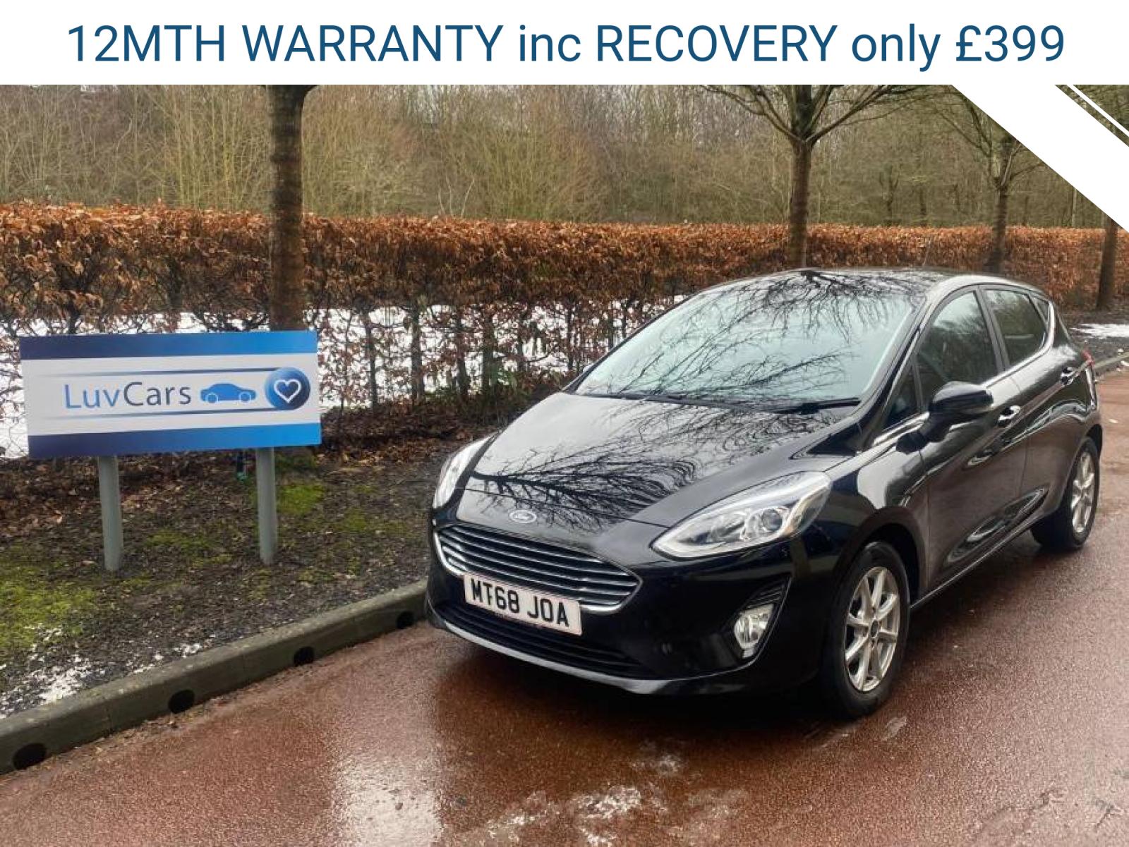 Ford Fiesta 1.1 Ti-VCT Zetec Hatchback 5dr Petrol Manual Euro 6 (s/s) (85 ps)