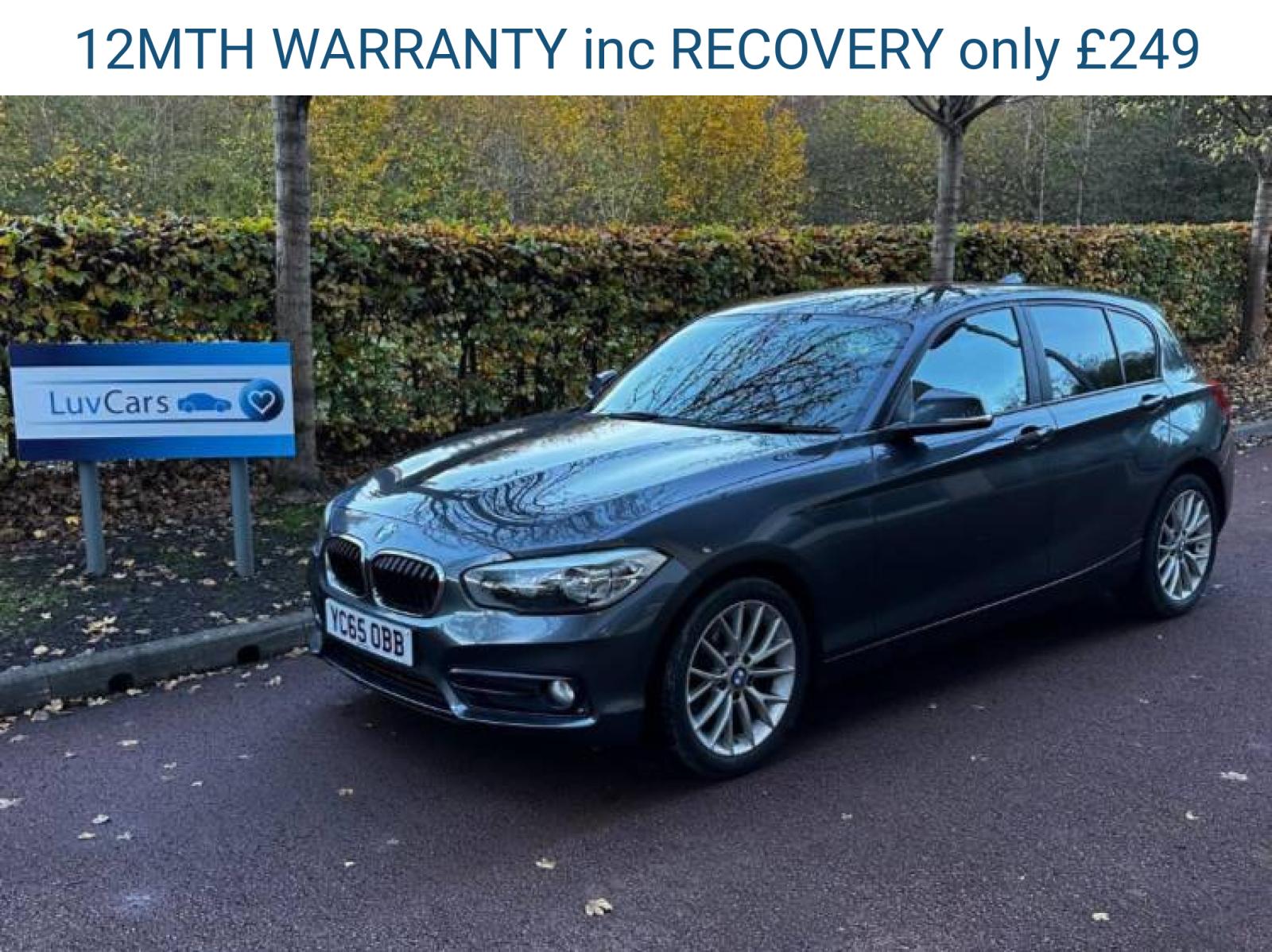 BMW 1 Series 1.5 116d Sport Hatchback 5dr Diesel Manual Euro 6 (s/s) (116 ps)