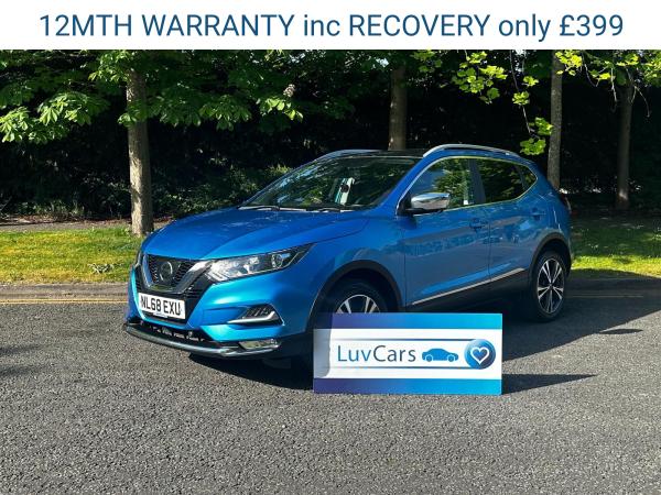 Nissan Qashqai 1.2 DIG-T N-Connecta SUV 5dr Petrol Manual Euro 6 (s/s) (115 ps)