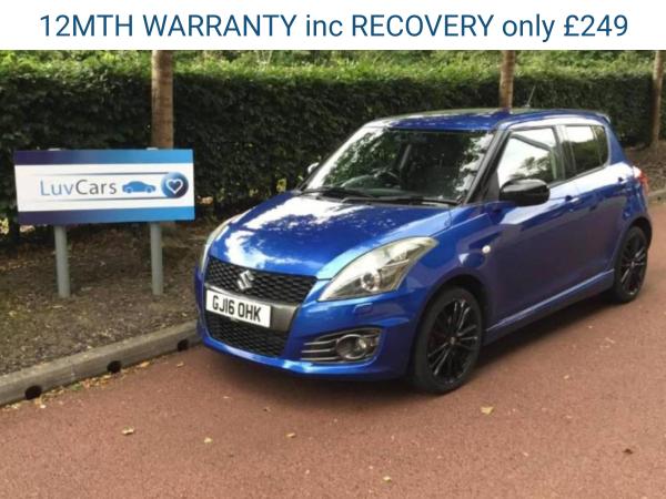 Suzuki Swift 1.6 Sport Hatchback 5dr Petrol Manual Euro 6 (SNav) (136 ps)