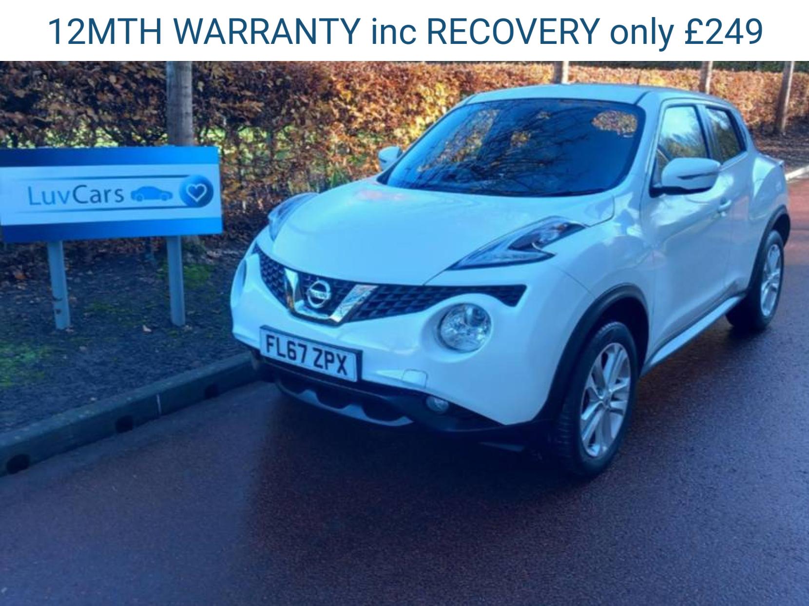 Nissan Juke 1.2 DIG-T N-Connecta SUV 5dr Petrol Manual Euro 6 (s/s) (115 ps)