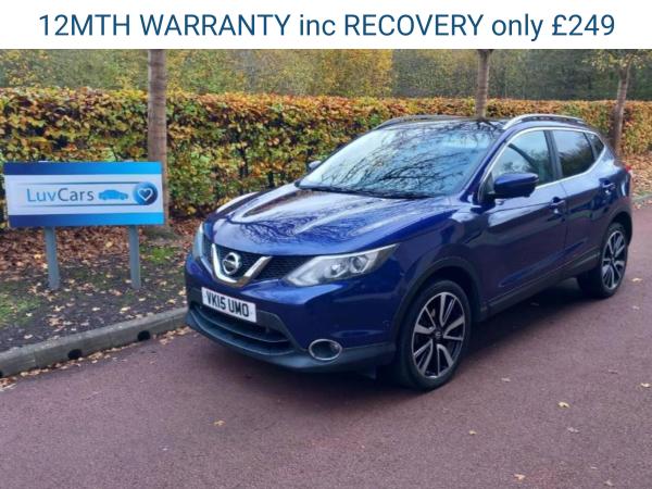 Nissan Qashqai 1.6 DIG-T Tekna SUV 5dr Petrol Manual 2WD Euro 6 (s/s) (163 ps)