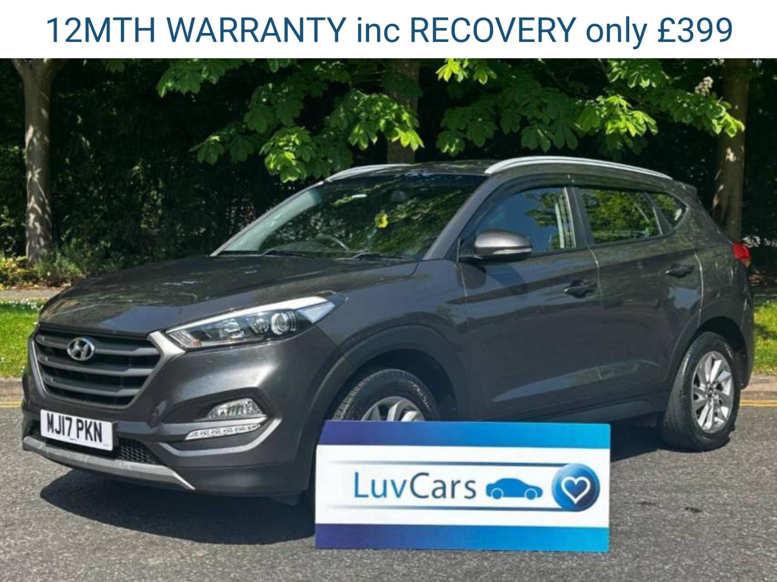 Hyundai TUCSON 1.6 GDi Blue Drive SE Nav SUV 5dr Petrol Manual Euro 6 (s/s) (132 ps)