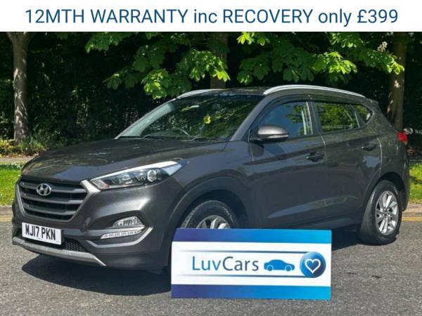 Hyundai TUCSON 1.6 GDi Blue Drive SE Nav SUV 5dr Petrol Manual Euro 6 (s/s) (132 ps)