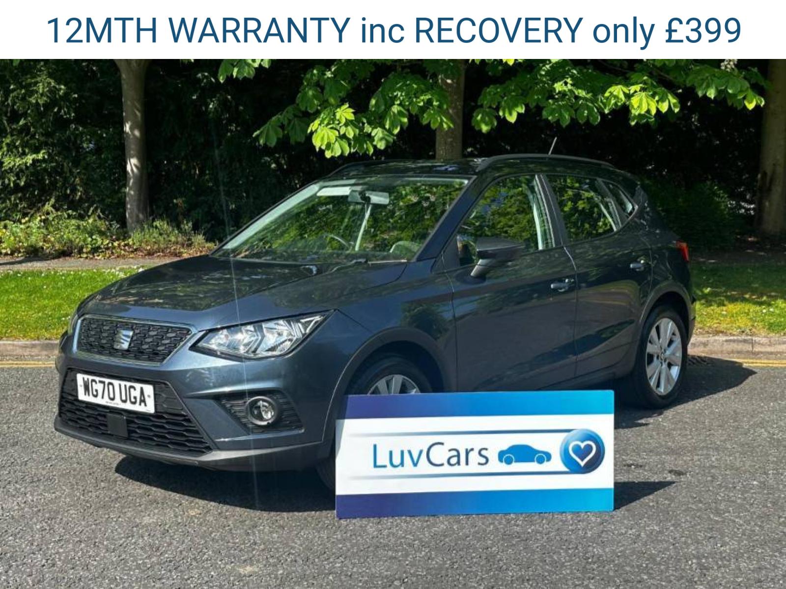 SEAT Arona 1.0 TSI GPF SE Technology SUV 5dr Petrol Manual Euro 6 (s/s) (95 ps)