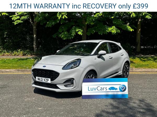 Ford Puma 1.0T EcoBoost MHEV ST-Line X SUV 5dr Petrol Manual Euro 6 (s/s) (125 ps)