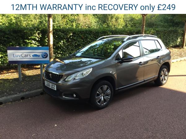 Peugeot 2008 1.2 PureTech Active SUV 5dr Petrol Manual Euro 6 (82 ps)