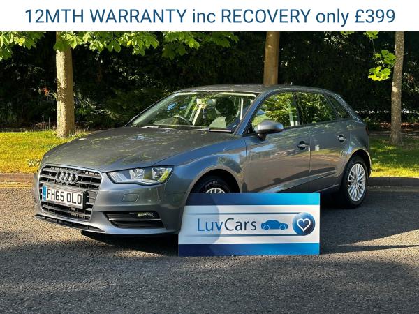 Audi A3 1.6 TDI ultra SE Technik Sportback 5dr Diesel Manual Euro 6 (s/s) (110 ps)